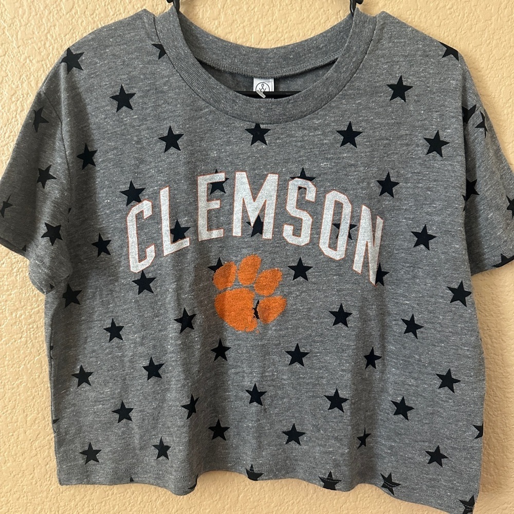 Clemson Crop Top